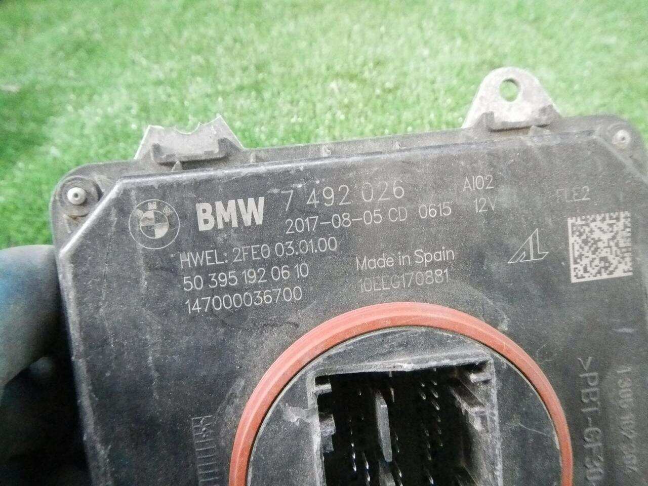 Блок управления  фары BMW X5 F15 (2013-2018) 63117492026 0000003248164