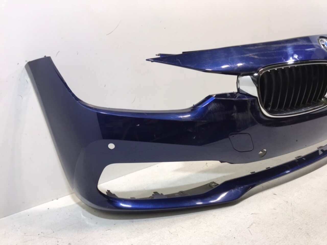 бампер Перед. BMW 3ER F30 2015- Синий БУ 51117386283 99809