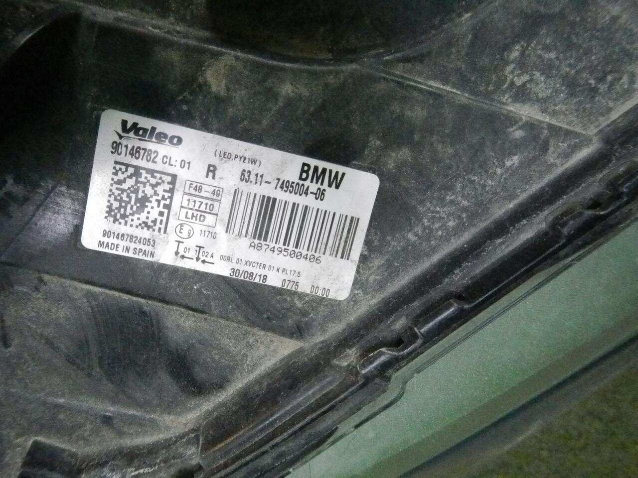 Фара правая BMW X1 F48 (2015-2019) 63117436462 0000003223291