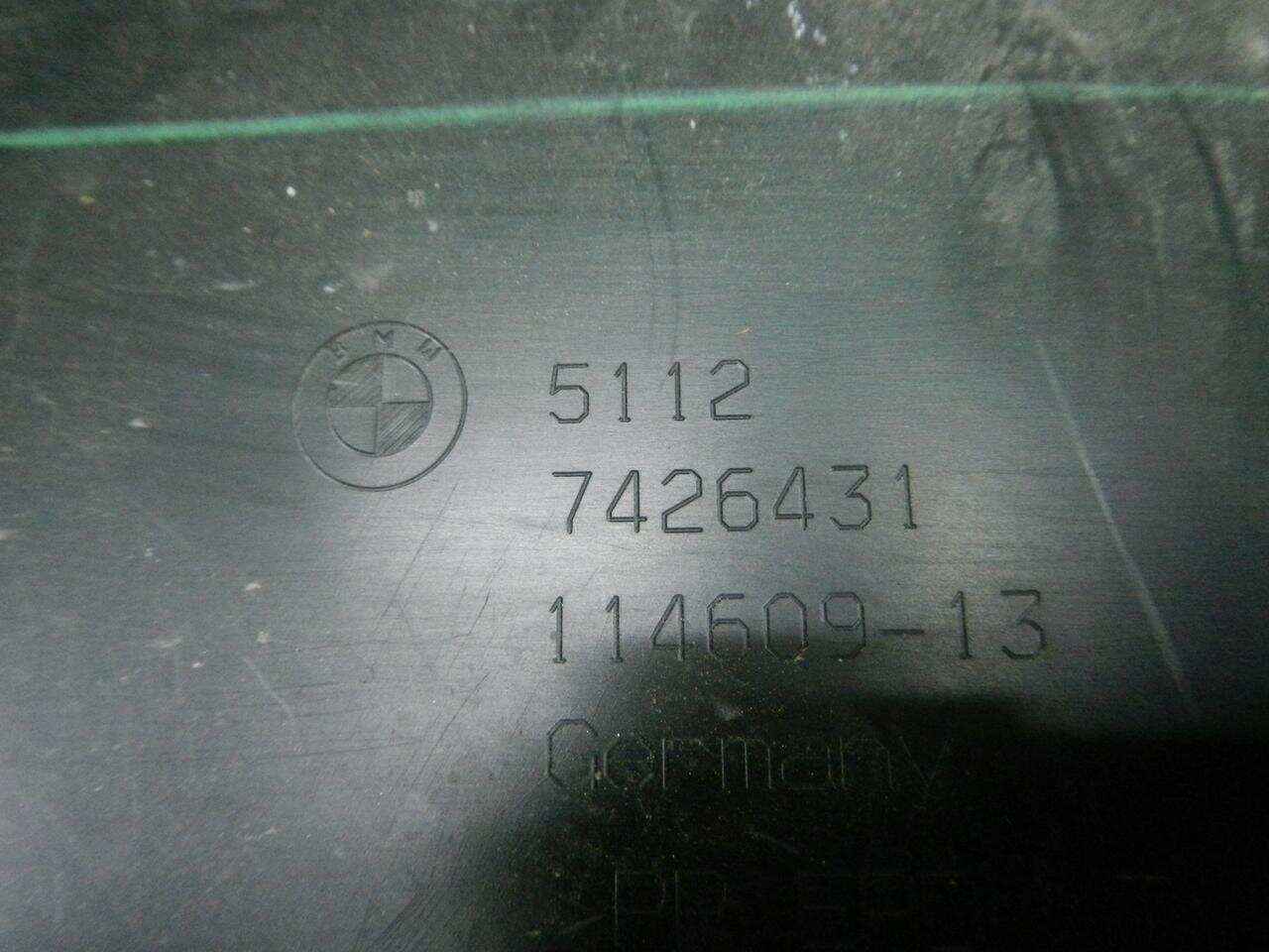 Накладка заднего бампера центральная BMW X2 F39 (2017-Н.В.) 51127426431 0000001852578