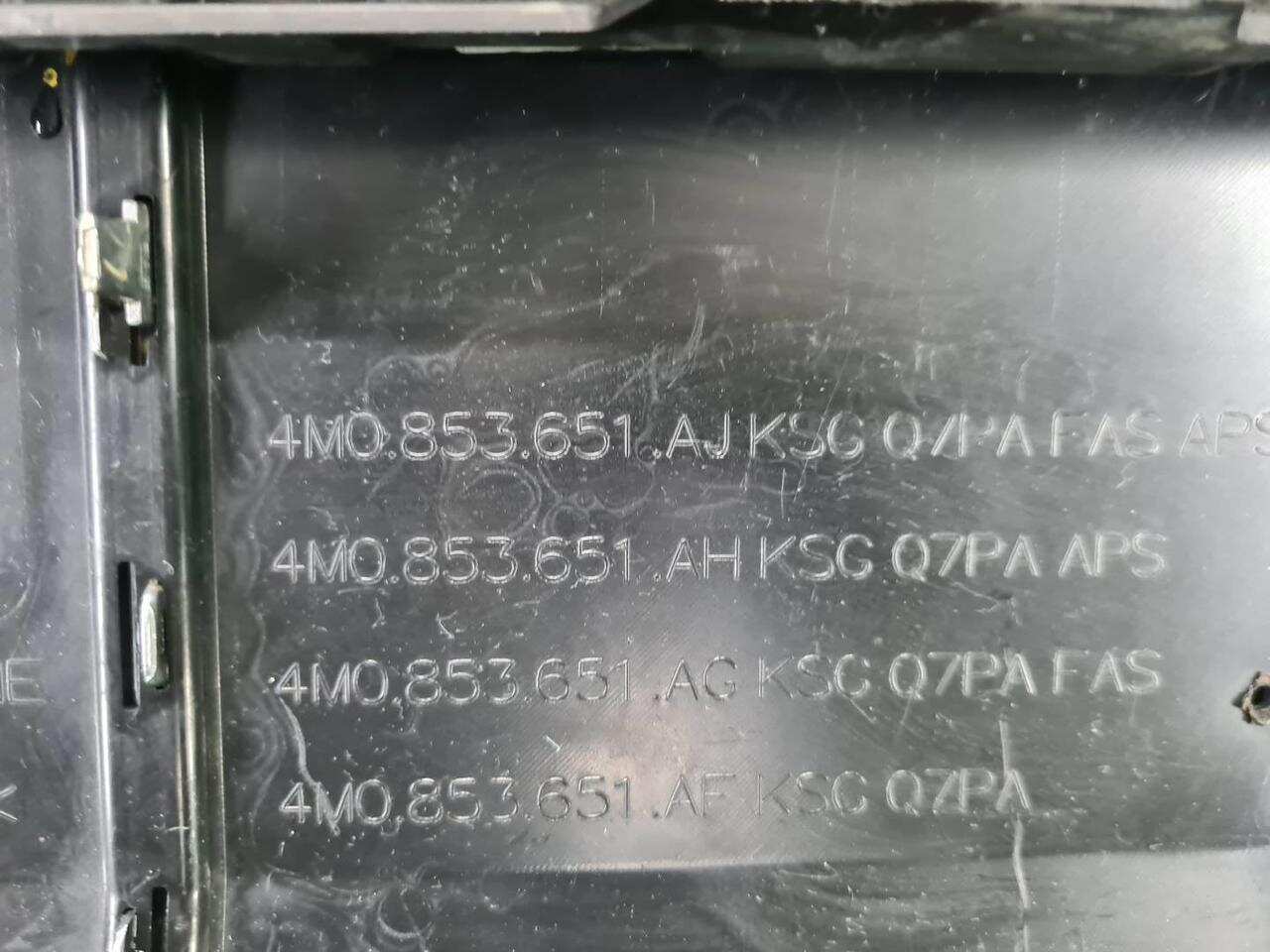 Решетка радиатора AUDI Q7 2 (2019-Н.В.) 4M0853651AGMX3 0000006119782