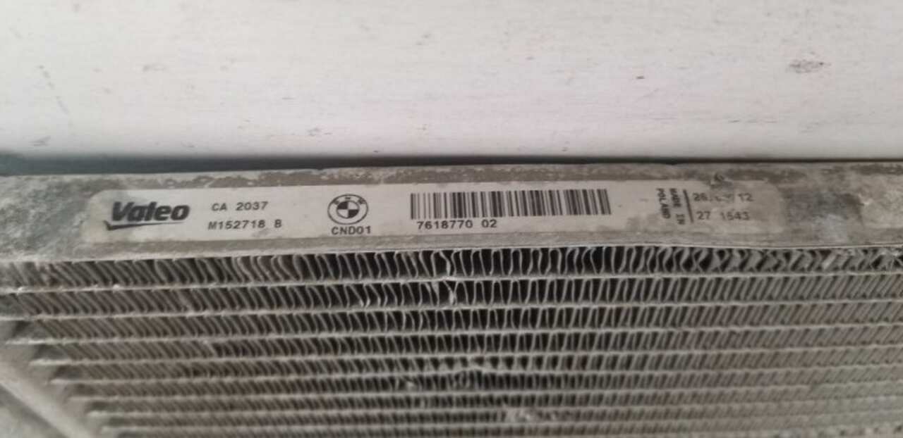 радиатор кондиционера BMW 5ER F10 2009- БУ 64537618770 116643