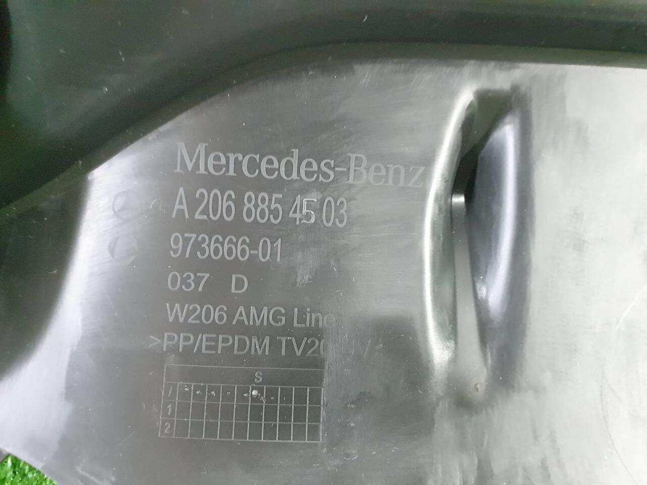 Юбка заднего бампера MERCEDES-BENZ C W206 (2021-Н.В.) A2068854503 0000005917419