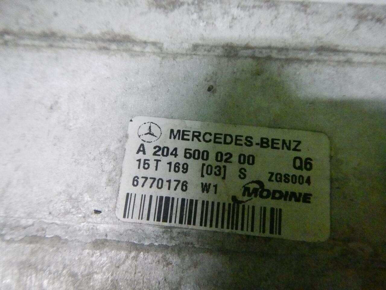 Интеркулер MERCEDES-BENZ C W204 (2006-2011) A2045000200 0000003986882